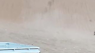 Nissan on desert