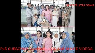 101 female pilgrims left for Madinah Munawara from Delhi without Relatives