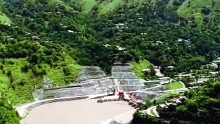 The mountain valley