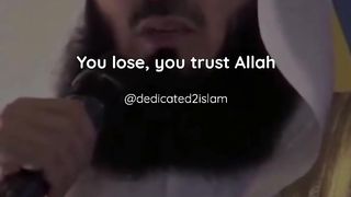 Trust Allah for everything