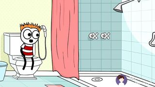 im in washroom