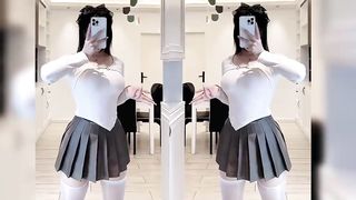 Laurie, Imperial Sister, Black Silk, High Heels 3