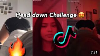HEAD DOWN CHALLENGE HOT GIRLS