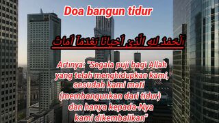 Doa bangun tidur 2
