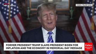 BREAKING NEWS_ Trump Laces Into Biden In Furious Memorial Day Message