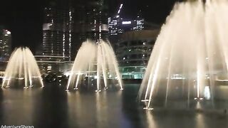 Amazing Dancing Fountain Show in Dubai