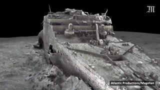 Titanic : l’épave reconstituée en 3D grâce à 700 000 photos