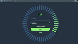 Online Coding With Umair HTML CSS Animated Css Login Page