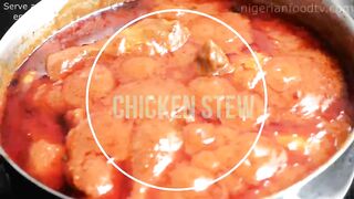 Nigerian Chicken Stew Recipe _ EASY Tomato stew