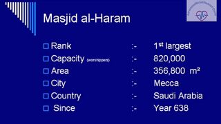 Largest mosque in the world ????