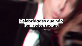 Celebridades que não têm redes sociais 2
