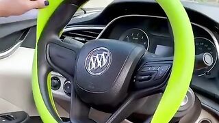 Steering wheel protective cover