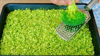 Mieux que des pizzas ! Juste râper 1 brocoli ! Recette de brocoli délicieuse et facile! [Vegan]