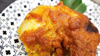 Oven Roasted Ayam Percik _ Malaysian grilled coconut spiced chicken