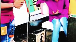 the boy with his brother II ছেলেটি তার ভাইকে নিয়ে