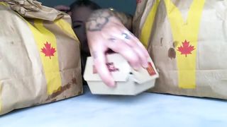 ASMR MOST POPULAR FOOD AT MCDONALDS BIG MAC, OREO MCFLURRY, NUGGETS, CHICKEN SANDWICH, FRIES MUKBANG