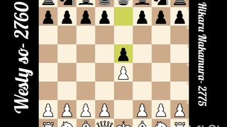 Wesly So vs Hikaru Nakamura (Norway chess open 2023)