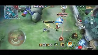 My gameplay in Mobile Legends uses Hero Chou 2