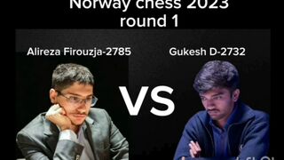 Alireza Firouzja (France) vs Gukesh D (India)
