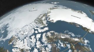 Massive Crater Discovered Under Greenland Ice
