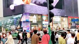 3D billboard in China