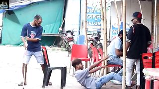 Chair Pulling Prank - Prank In India || MOUZ PRANK