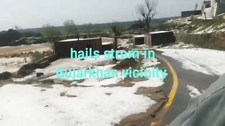 Hail strom