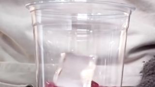 눈으로 즐기는 딸기라떼--_shorts