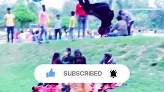 jumping challenge in park | challenge video | funny video