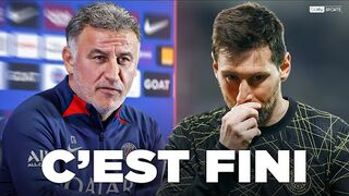 ???? Christophe Galtier annonce le départ de Messi !