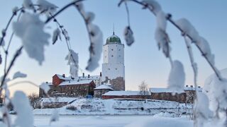 Vyborg in winter - in the Middle Ages without a time machine