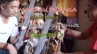 Melihat Mandau Pusaka Penyang Sisik naga Cempaga Kotim ( Sampit)