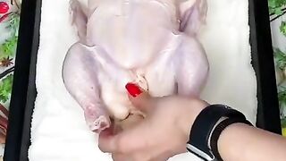 Курица на духовке