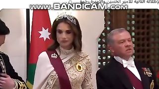 الإطلالة الثانية للأمير الحسين والأميرة رجوة????????