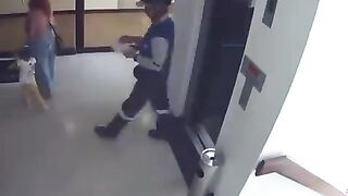 Mother's incredible reflexes save her son's life