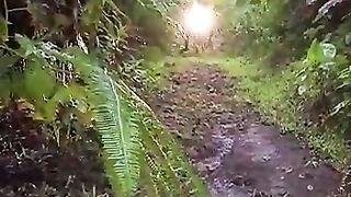 Trabas with terrain that tests courage