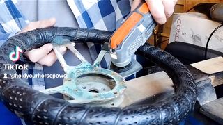 Steering wheel refab
