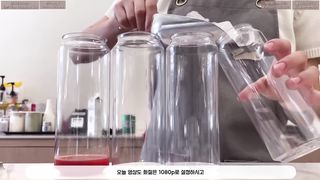 멍 때리면서 보기 좋은 음료 제조 영상----‍---- _ 카페 브이로그 _ 카페알바 _ 음료제조