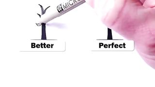 How to draw a happy tree...