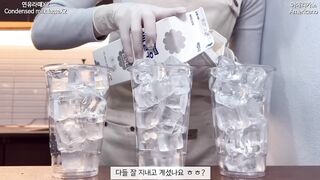 보기 좋고 맛도 좋은 딸기라떼---- _ 카페 브이로그 _ 개인카페 브이로그