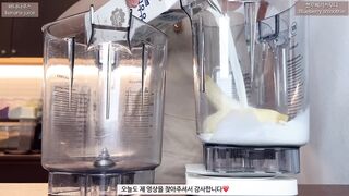 비타민 가득한 과일 음료들로 감기 예방---- _ 카페 브이로그 _ 개인카페 브이로그