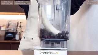 알록달록 보기 좋고 맛도 좋은 캔 음료❤️-- _ 카페 브이로그 _ 개인카페 브이로그