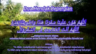 Doa hendak bepergian