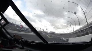 In-car camera_ Elliott makes contact with Hamlin off turn
