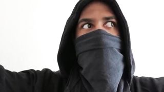 When you walk in on a robbery