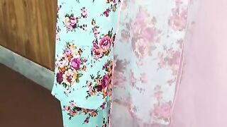 Amazing new all over lawn print suit design