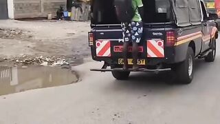 Only in Kenya even police knows