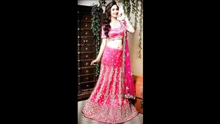 Beautiful dark pink lehenga