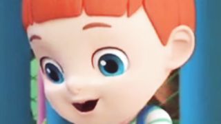 Cartoon kid's funny video