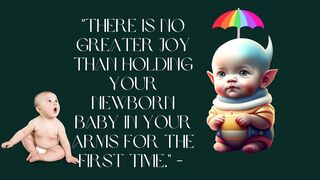 Welcome my baby QUOTES